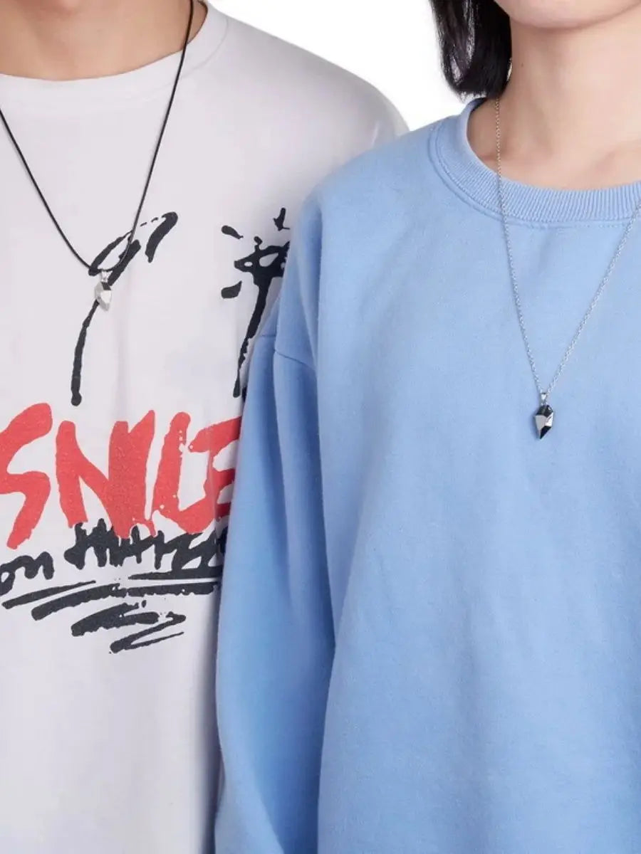 Magnetic Heart Couple Necklace