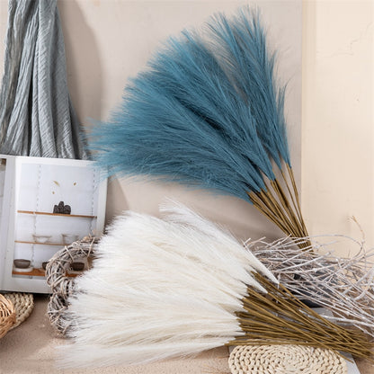 10pcs Silk Pampas Grass Decor Artificial Flowers - BestShop