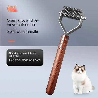 Self-Cleaning Pet Grooming Brush