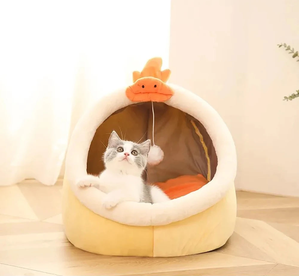Washable pet lounger cushions