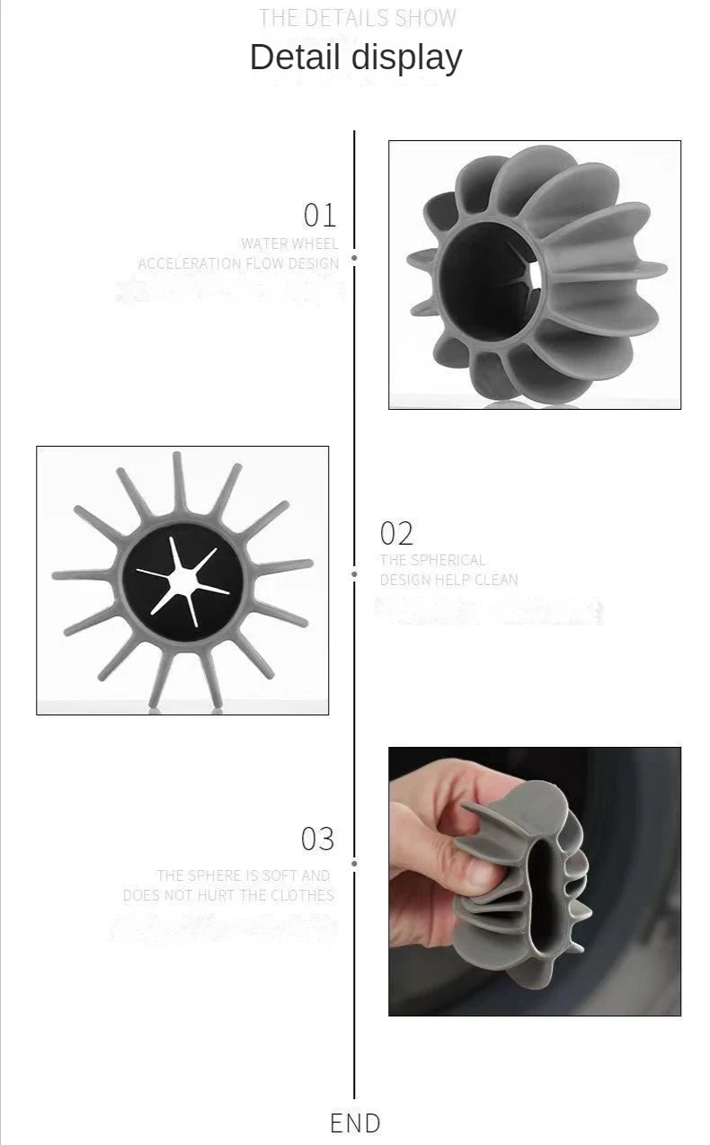 Laundry Reusable Silicone Ball