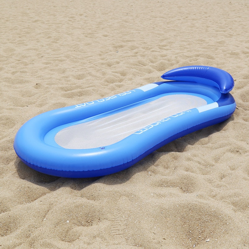 Outdoor Inflatable Water Hammock Lounger Chair - BestShop