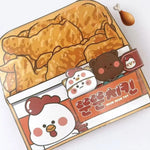 Load image into Gallery viewer, Paper Waffle Quiet Colorful Bread Cartoon Book
