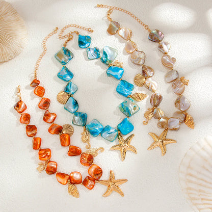 Bohemian Irregular Chain Necklace