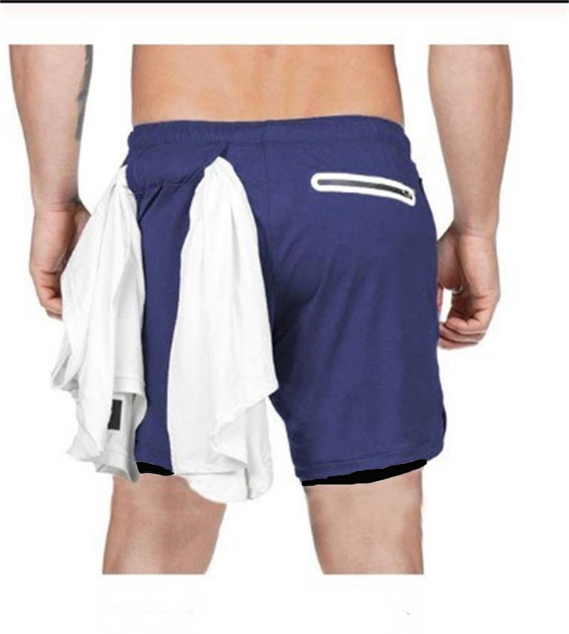 Camo Running Shorts Men Gym Sports Shorts - BestShop