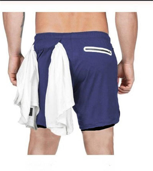 Camo Running Shorts Men Gym Sports Shorts - BestShop