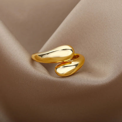 Gold Color Stainless Steel Rings