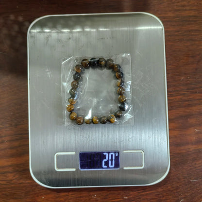 Obsidian Beaded Bracelet