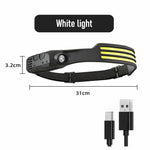 Load image into Gallery viewer, Rechargable Headlamp, Camping Accessories Gear, Waterproof Head Led Lights - BestShop
