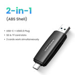 Load image into Gallery viewer, UGREEN Card Reader USB3.0&amp;USB C to SD MicroSD - BestShop