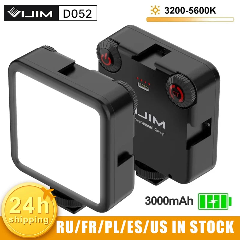 VIJIM LED Camera Light Lamp Photography