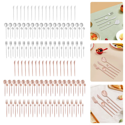 Flatware Set Stainless Steel Silverware Cutlery