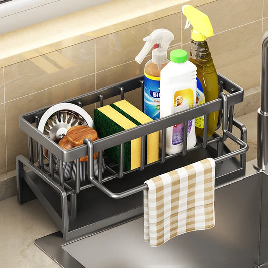 Multifunctional Sponge Rack Drainer Kitchen Shelf