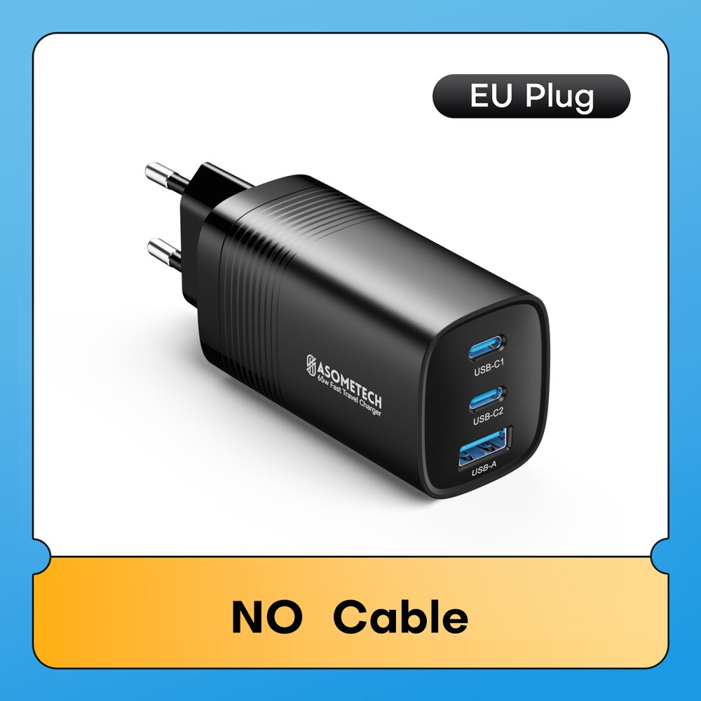 ASOMETECH USB Type C Charger 65W 45W Quick Charger - BestShop