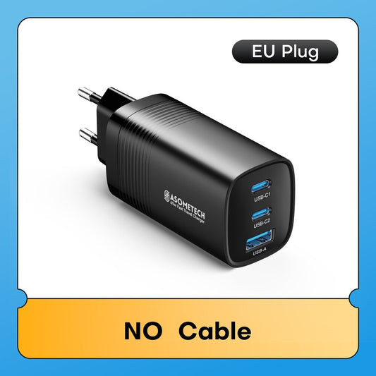 ASOMETECH USB Type C Charger 65W 45W Quick Charger - BestShop
