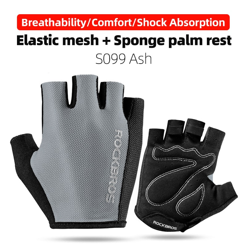 Cycling Gloves Half Finger Shockproof Wear - BestShop