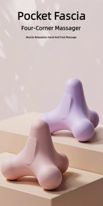 Load image into Gallery viewer, Four Corner Fascia Ball Plantar Massage
