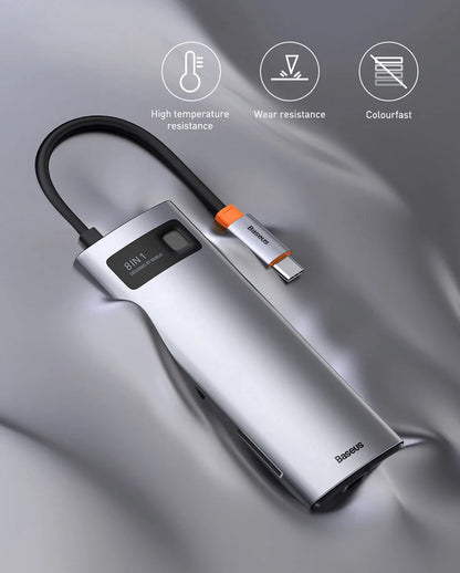 60Hz USB C Hub Type C to Ethernet Port