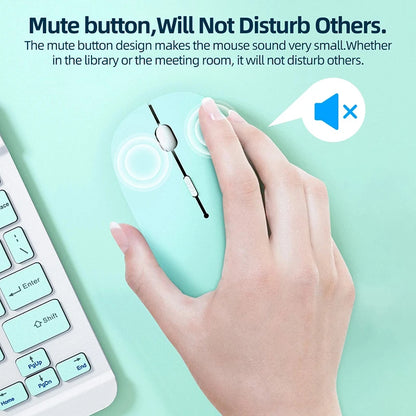 Portable Workin Bluetooth Mouse