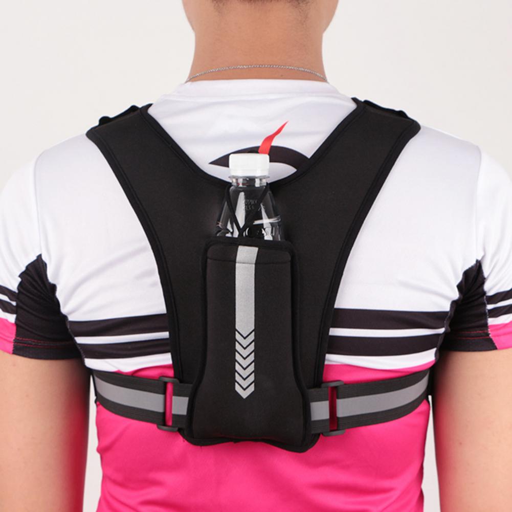 Running Vest Chest Phone Holder Reflective Workout Gear - BestShop