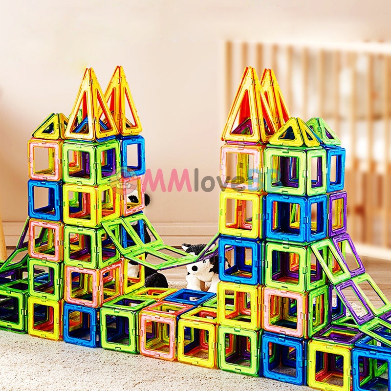 Magnets Toys for Kids Big Size Plus Magnetic Blocks - BestShop