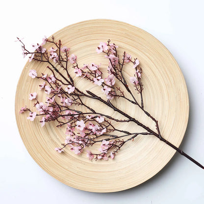 Flor artificial de Gypsophila de seda, 50 cm, ramas largas, decoración del hogar, plantas falsas para bodas, fiestas, adornos de bricolaje 