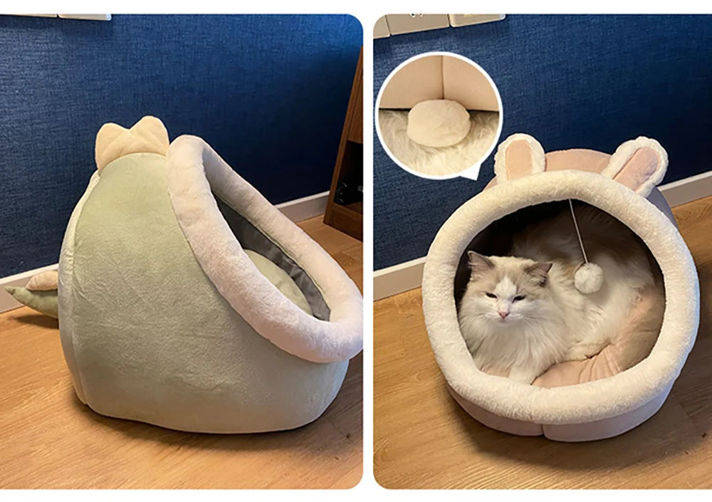 Washable pet lounger cushions