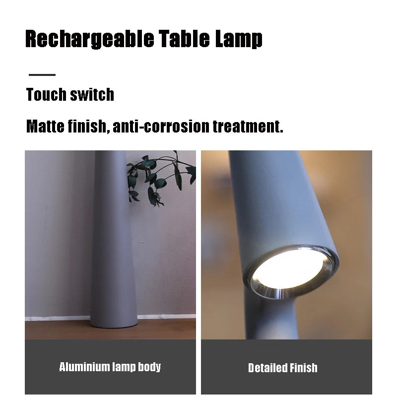 LED Rechargeable Desk Lamp