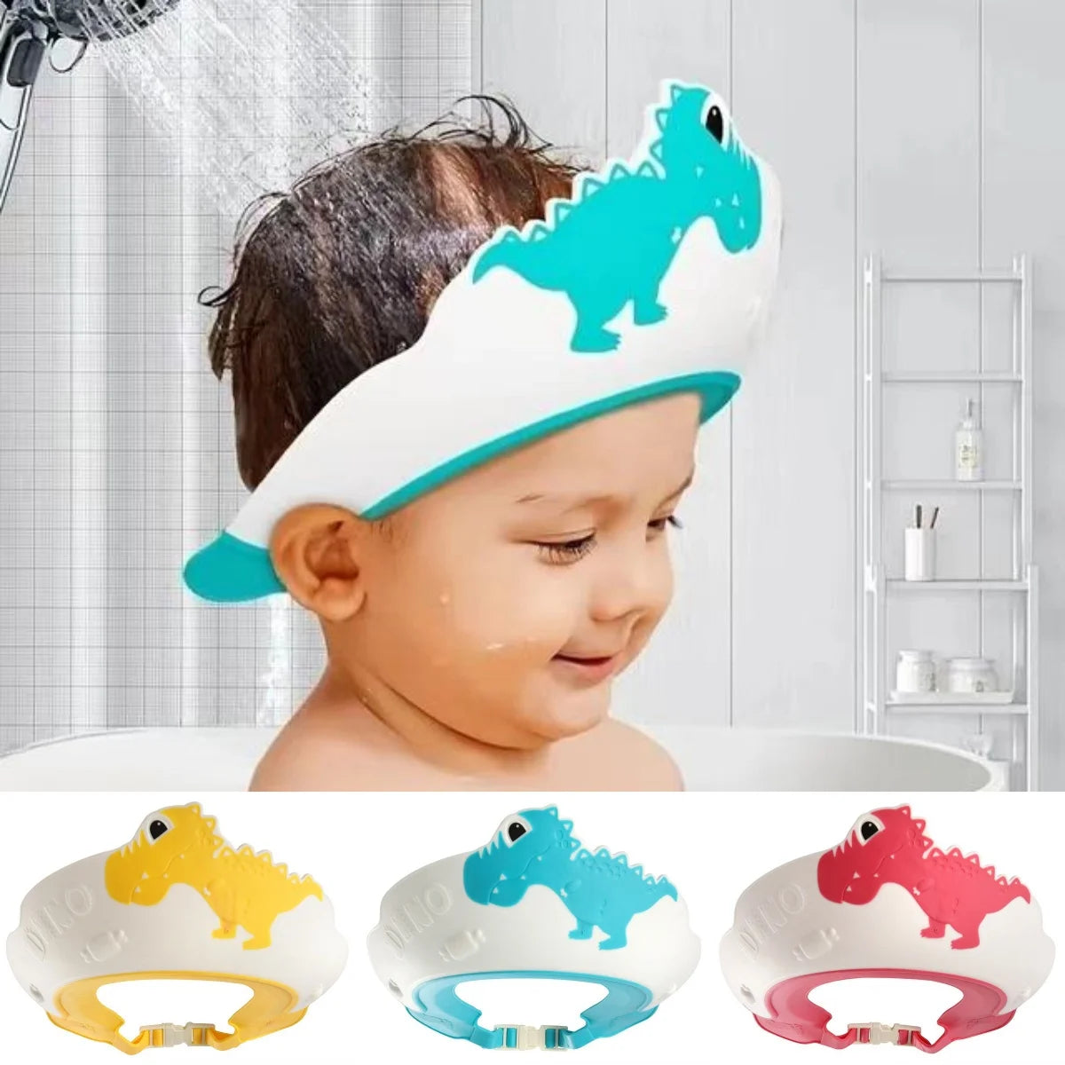 Adjustable Size Children Shampoo Cap