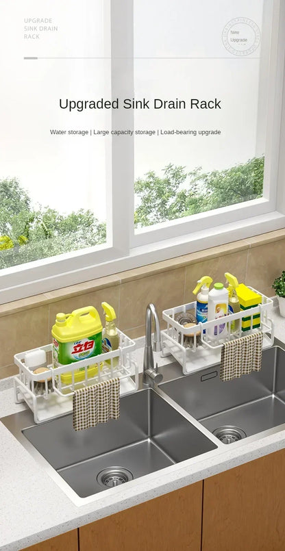 Multifunctional Sponge Rack Drainer Kitchen Shelf