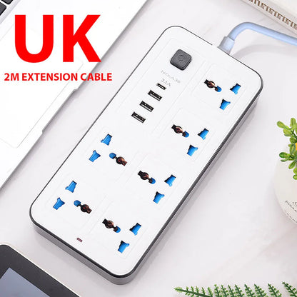 Universal Power Strip TypeC USB Port
