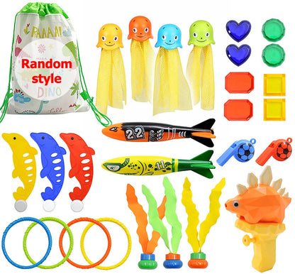 Summer Children Swimming Octopus Dive Toys - BestShop
