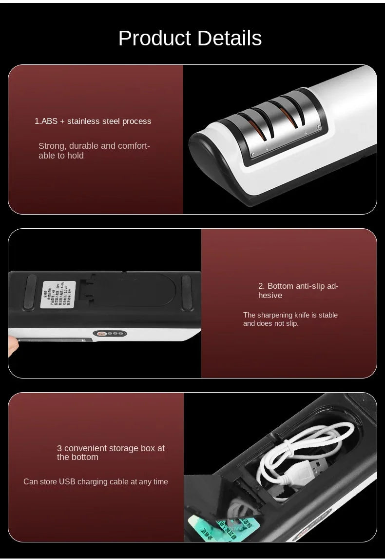 Multifunctional Electric Knife Sharpener