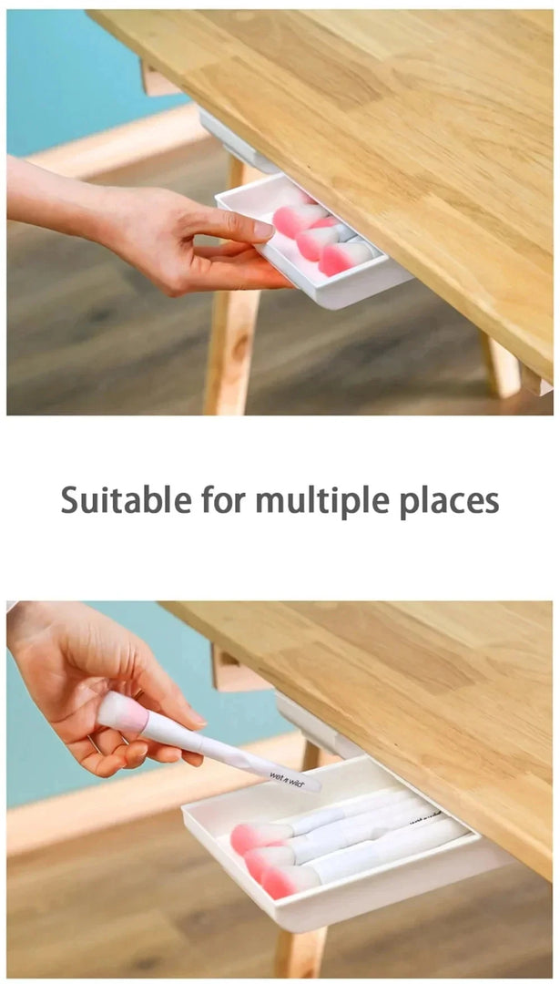 Hidden Storage Box Desk Storage Drawer