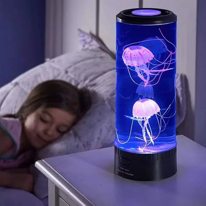 Lámpara LED de medusas de 7 colores 