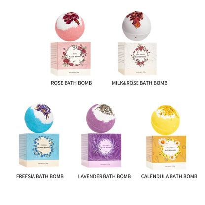 Bath Bomb Set Moisturizing Peeling Bath Ball