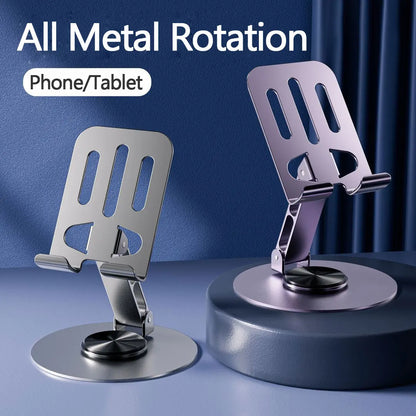 Aluminum 360 Rotation Mobile Phone Holder