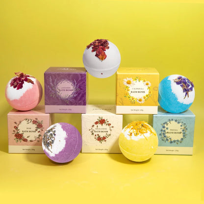 Bath Bomb Set Moisturizing Peeling Bath Ball