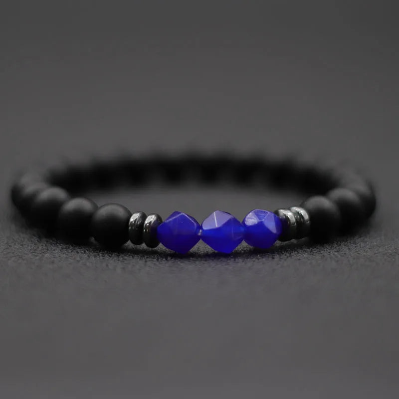 Fashion Men’s Natural Stone Bracelet