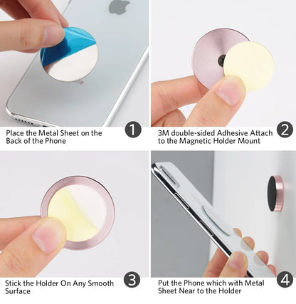 Magnetic Stick on  Phone Car Holder