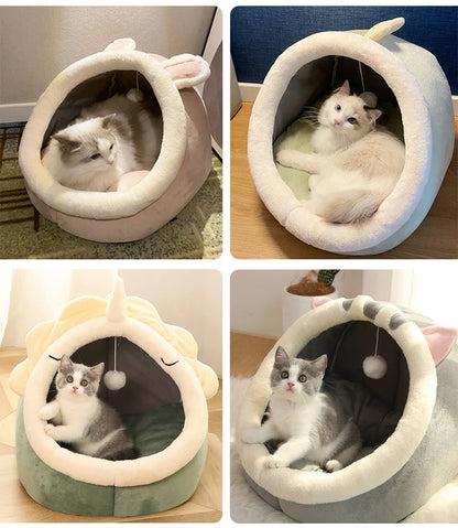 Washable pet lounger cushions