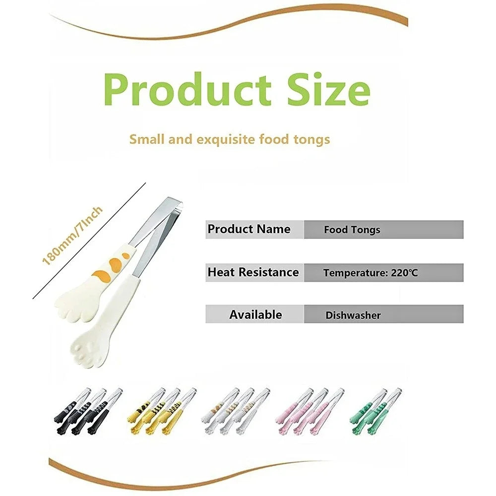 Cat Paw Shape Food Tongs
