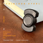 Load image into Gallery viewer, Stainless Steels 3 in 1 Fidget Spinner and Slider
