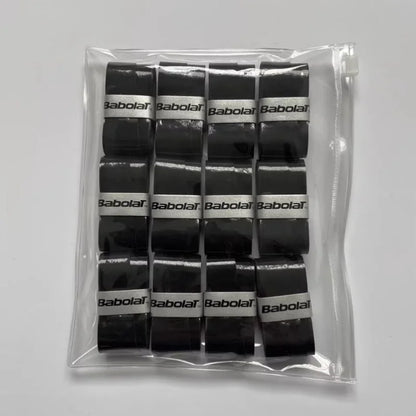 12PCS Babolat Tennis Racket Overgrip Sweat Band Absorption PU Badminton Racket Handle Grip Tennis Griptape Padel Racket Grip