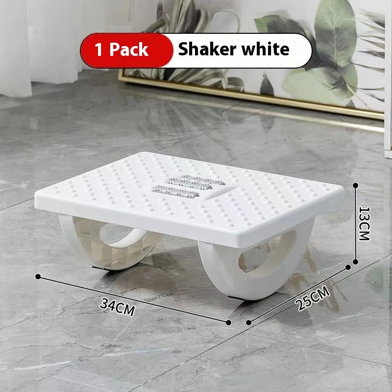 Portable Ergonomic Foot Rest with Massage Rollers