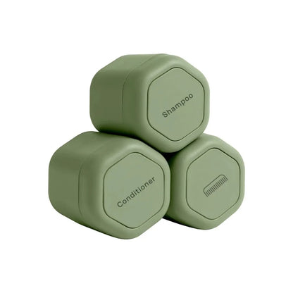 3Pcs Portable Magnetic Cosmetic Dispenser