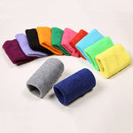 Load image into Gallery viewer, 1PC Colorful Cotton Unisex Sport Sweatband Wristband - BestShop
