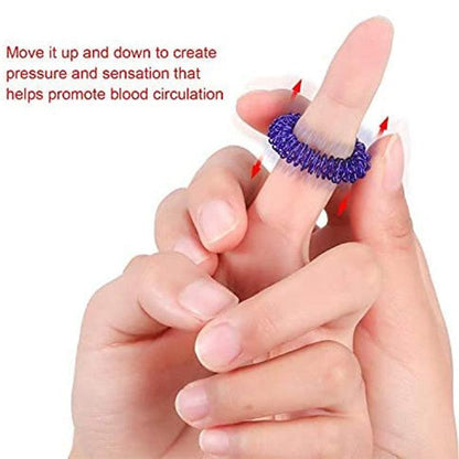 Acupressure Ring Set for Stress Reducer Massager - BestShop