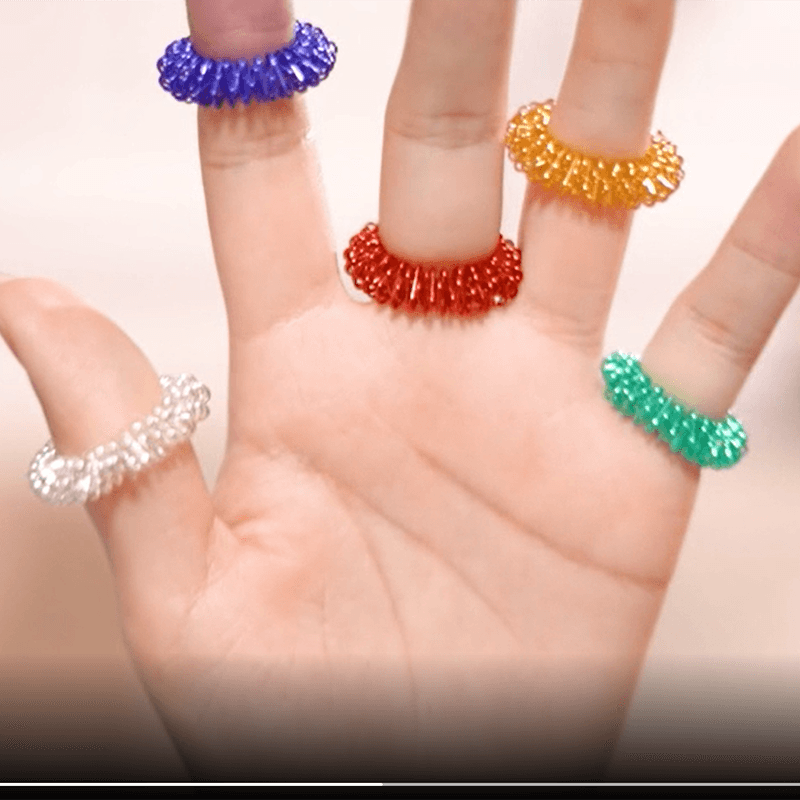 Acupressure Ring Set for Stress Reducer Massager - BestShop