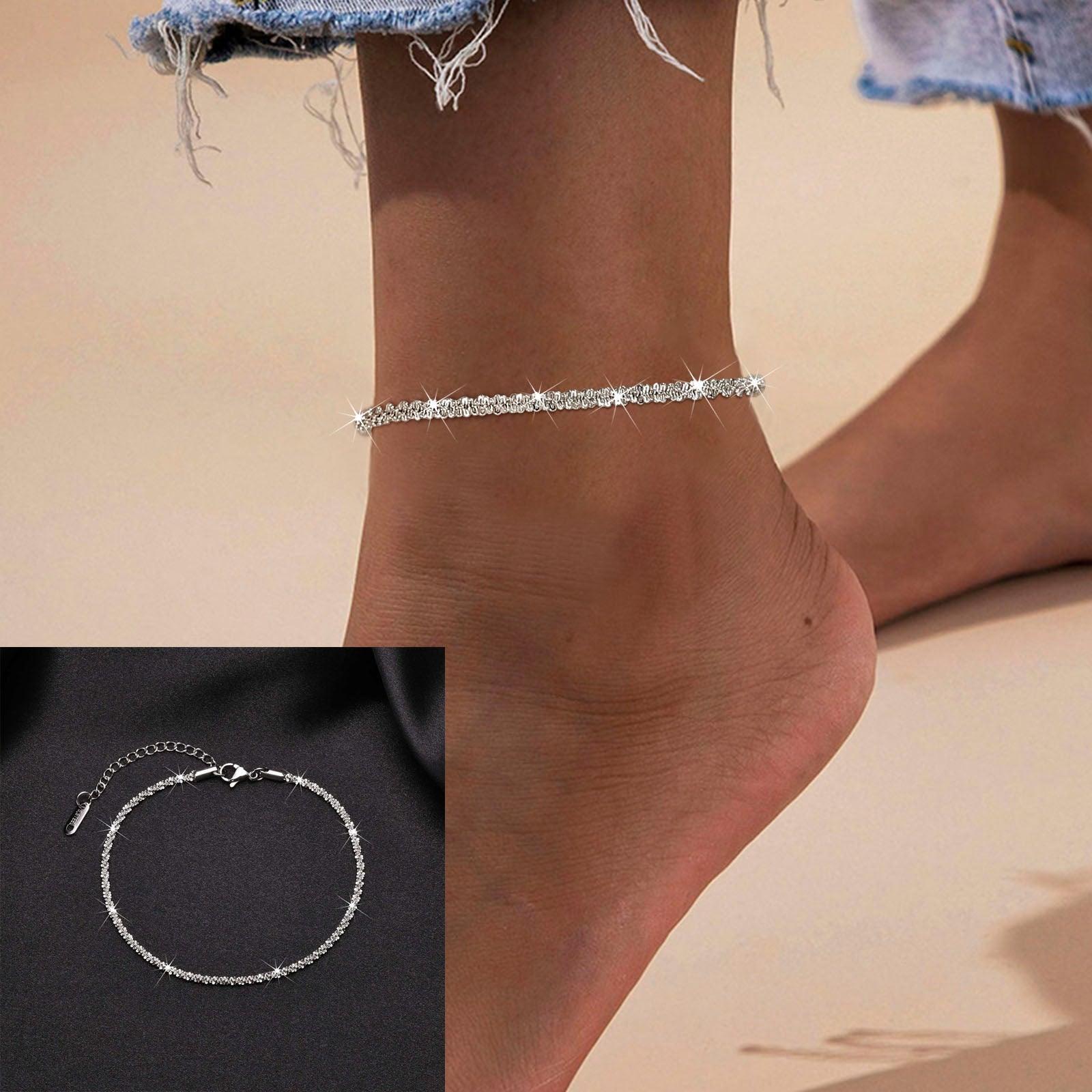 Adjustable Summer Beach Snake Chain Anklet - BestShop